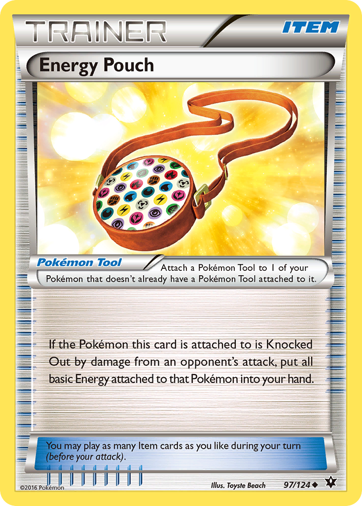 Energy Pouch (97/124) [XY: Fates Collide] - Pokémon - Card Brawlers | Quebec | Canada |