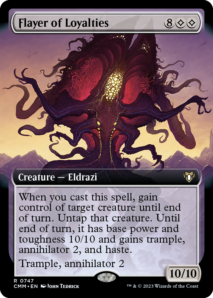 Flayer of Loyalties (Extended Art) [Commander Masters] - Magic: The Gathering - Card Brawlers | Quebec | Canada |