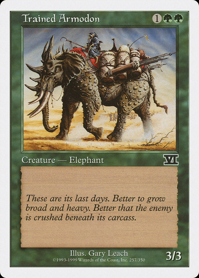 Trained Armodon [Classic Sixth Edition] - Magic: The Gathering - Card Brawlers | Quebec | Canada |