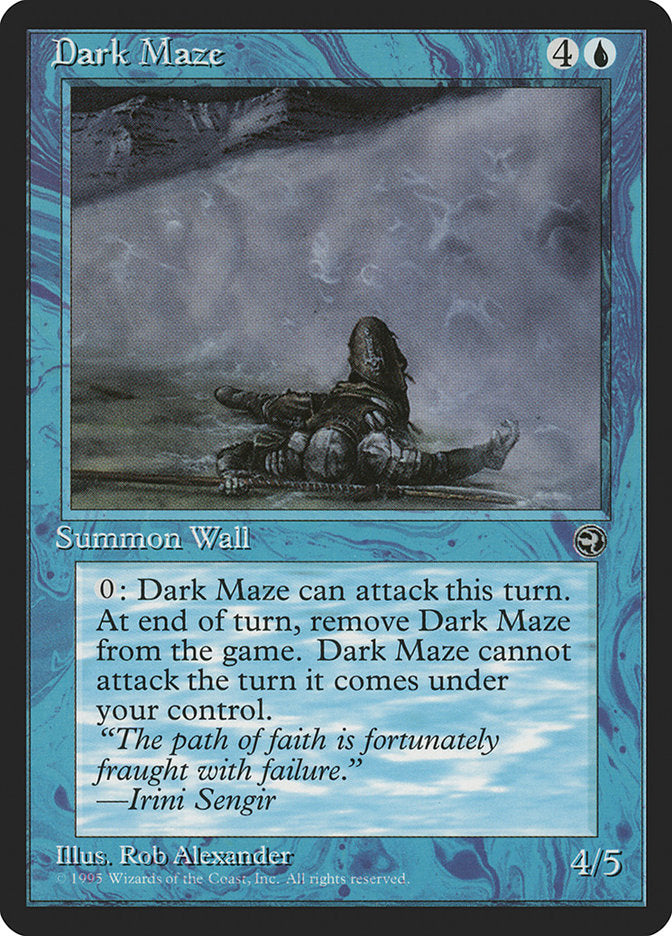 Dark Maze (Irini Sengir Flavor Text) [Homelands] - Magic: The Gathering - Card Brawlers | Quebec | Canada |