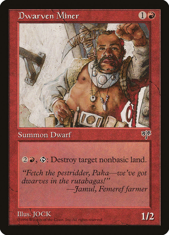Dwarven Miner [Mirage] - Magic: The Gathering - Card Brawlers | Quebec | Canada |