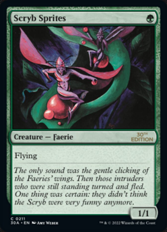 Scryb Sprites [30th Anniversary Edition] - Magic: The Gathering - Card Brawlers | Quebec | Canada |