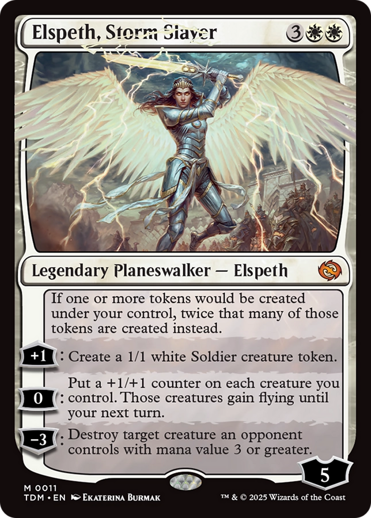 Elspeth, Storm Slayer [Tarkir: Dragonstorm] - Magic: The Gathering - Card Brawlers | Quebec | Canada |