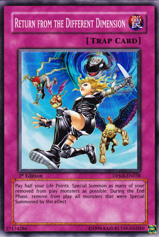 Return from the Different Dimension [DPKB-EN038] Super Rare - Yu-Gi-Oh! - Card Brawlers | Quebec | Canada |