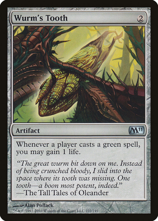 Wurm's Tooth [Magic 2011] - Magic: The Gathering - Card Brawlers | Quebec | Canada |