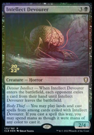 Intellect Devourer [Commander Legends: Battle for Baldur's Gate Prerelease Promos] - Magic: The Gathering - Card Brawlers | Quebec | Canada |