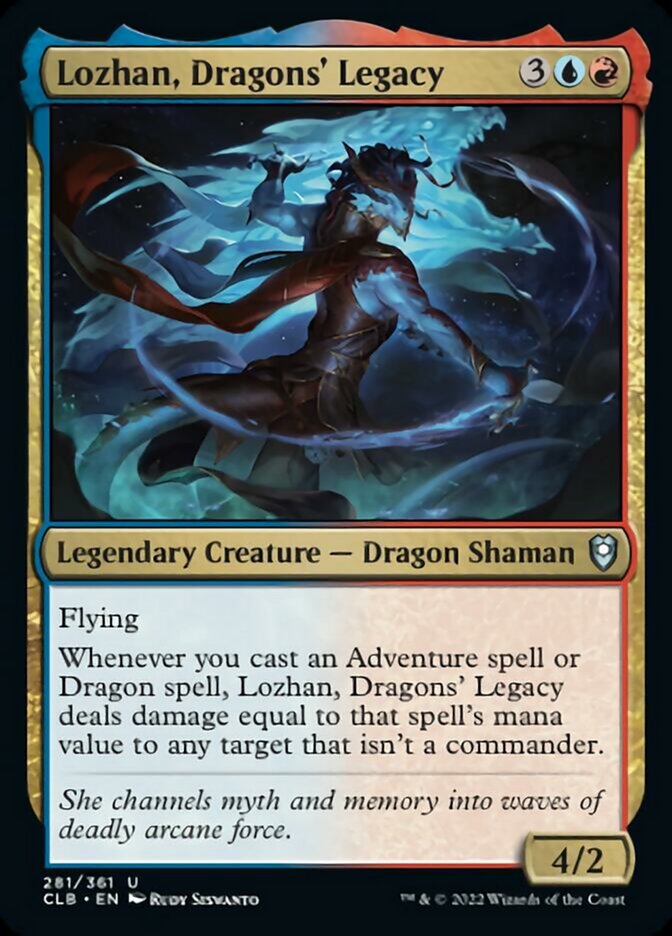 Lozhan, Dragons' Legacy [Commander Legends: Battle for Baldur's Gate] - Magic: The Gathering - Card Brawlers | Quebec | Canada |