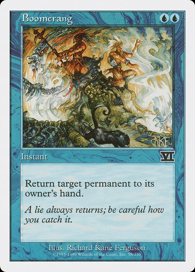 Boomerang [Classic Sixth Edition] - Magic: The Gathering - Card Brawlers | Quebec | Canada |