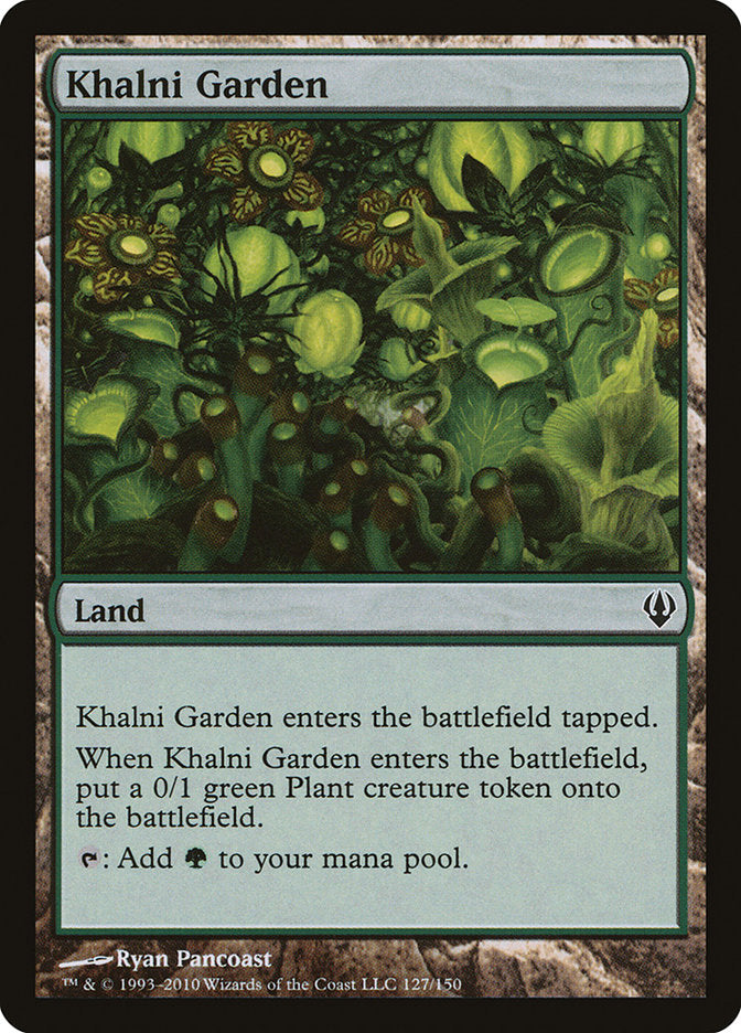 Khalni Garden [Archenemy] - Magic: The Gathering - Card Brawlers | Quebec | Canada |