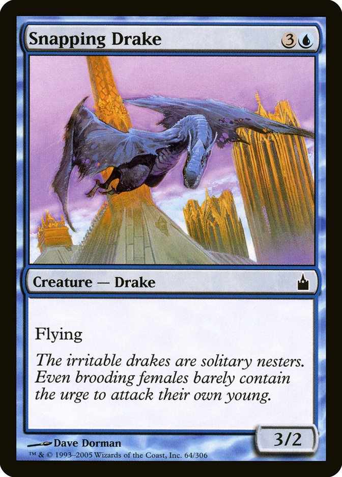 Snapping Drake [Ravnica: City of Guilds] - Magic: The Gathering - Card Brawlers | Quebec | Canada |