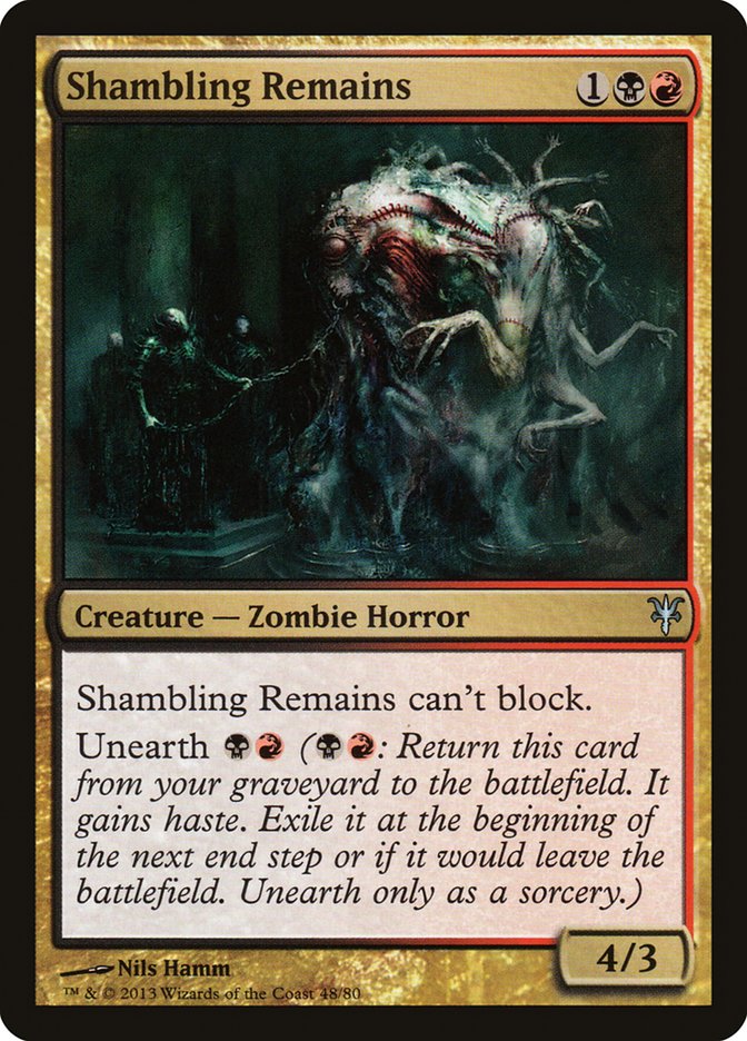 Shambling Remains [Duel Decks: Sorin vs. Tibalt] - Magic: The Gathering - Card Brawlers | Quebec | Canada |