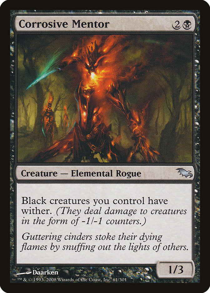 Corrosive Mentor [Shadowmoor] - Magic: The Gathering - Card Brawlers | Quebec | Canada |