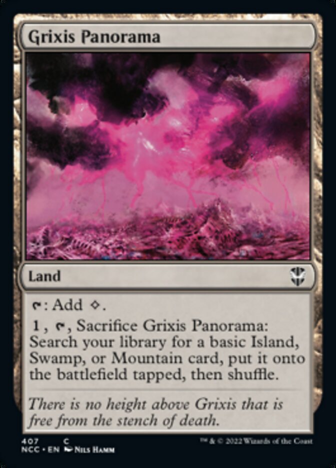 Grixis Panorama [Streets of New Capenna Commander] - Magic: The Gathering - Card Brawlers | Quebec | Canada |