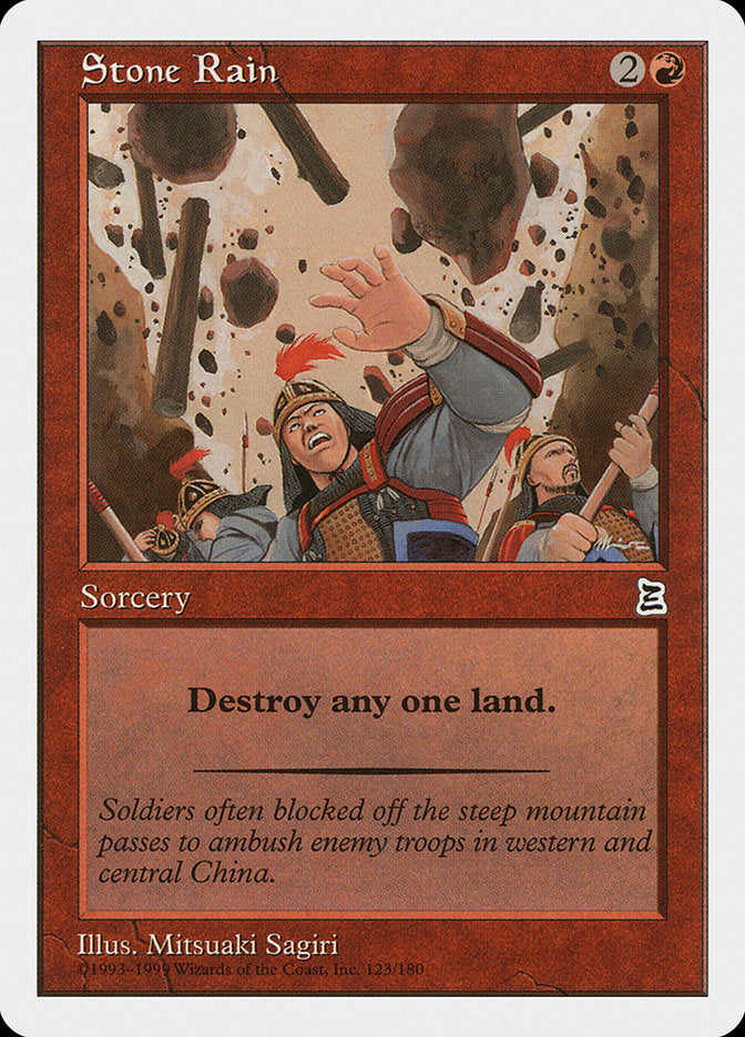 Stone Rain [Portal Three Kingdoms] - Magic: The Gathering - Card Brawlers | Quebec | Canada |