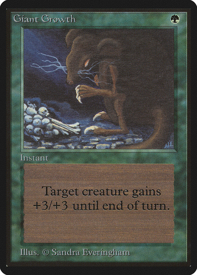 Giant Growth [Beta Edition] - Magic: The Gathering - Card Brawlers | Quebec | Canada |