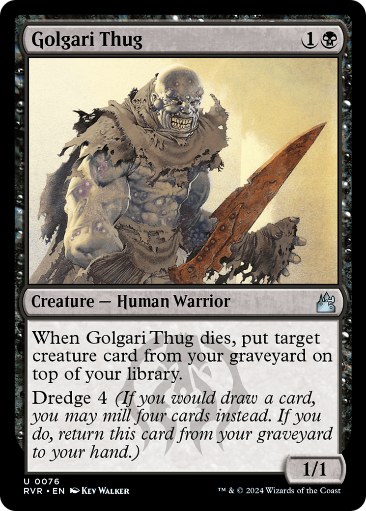 Golgari Thug [Ravnica Remastered] - Magic: The Gathering - Card Brawlers | Quebec | Canada |