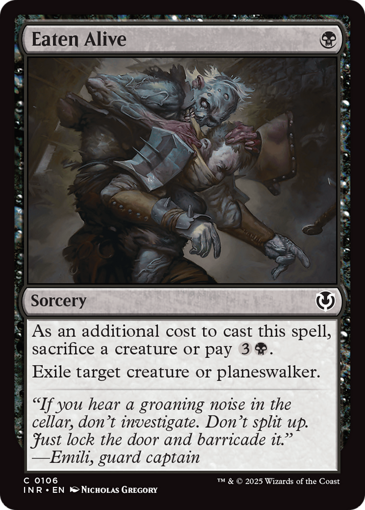 Eaten Alive [Innistrad Remastered] - Magic: The Gathering - Card Brawlers | Quebec | Canada |