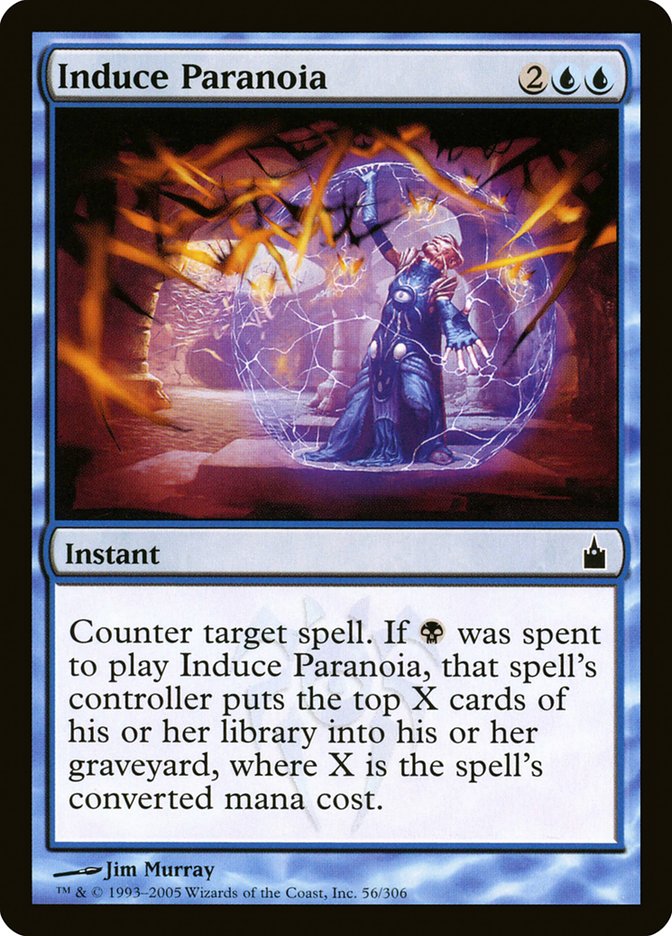 Induce Paranoia [Ravnica: City of Guilds] - Magic: The Gathering - Card Brawlers | Quebec | Canada |