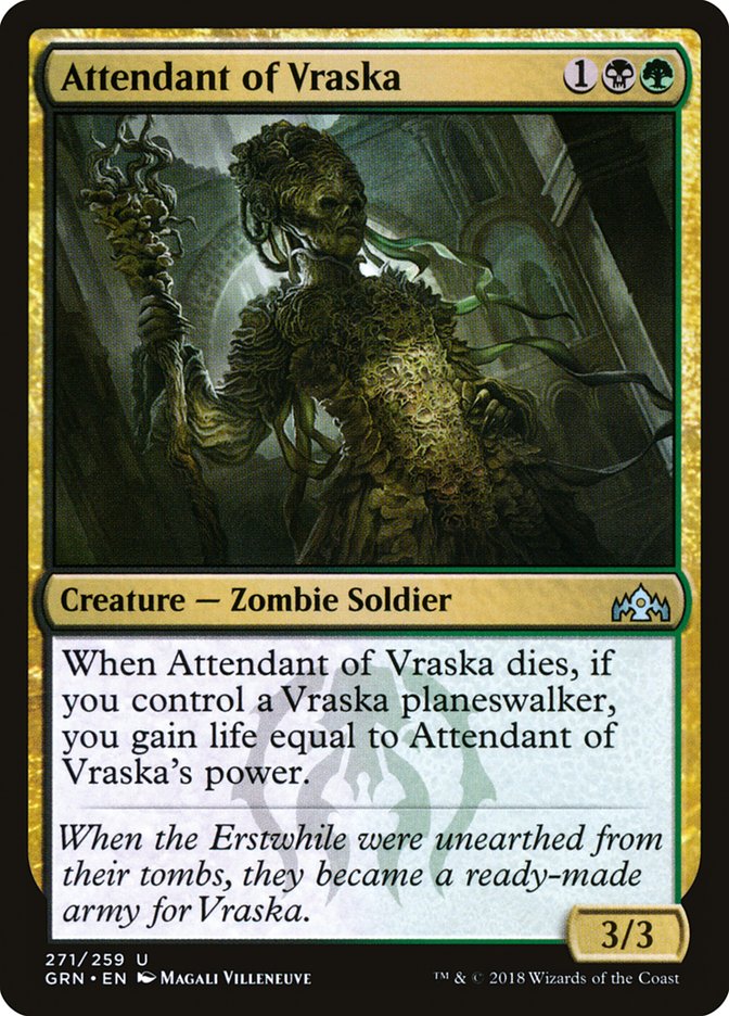 Attendant of Vraska [Guilds of Ravnica] - Magic: The Gathering - Card Brawlers | Quebec | Canada |