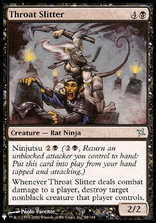 Throat Slitter [The List] - Magic: The Gathering - Card Brawlers | Quebec | Canada |