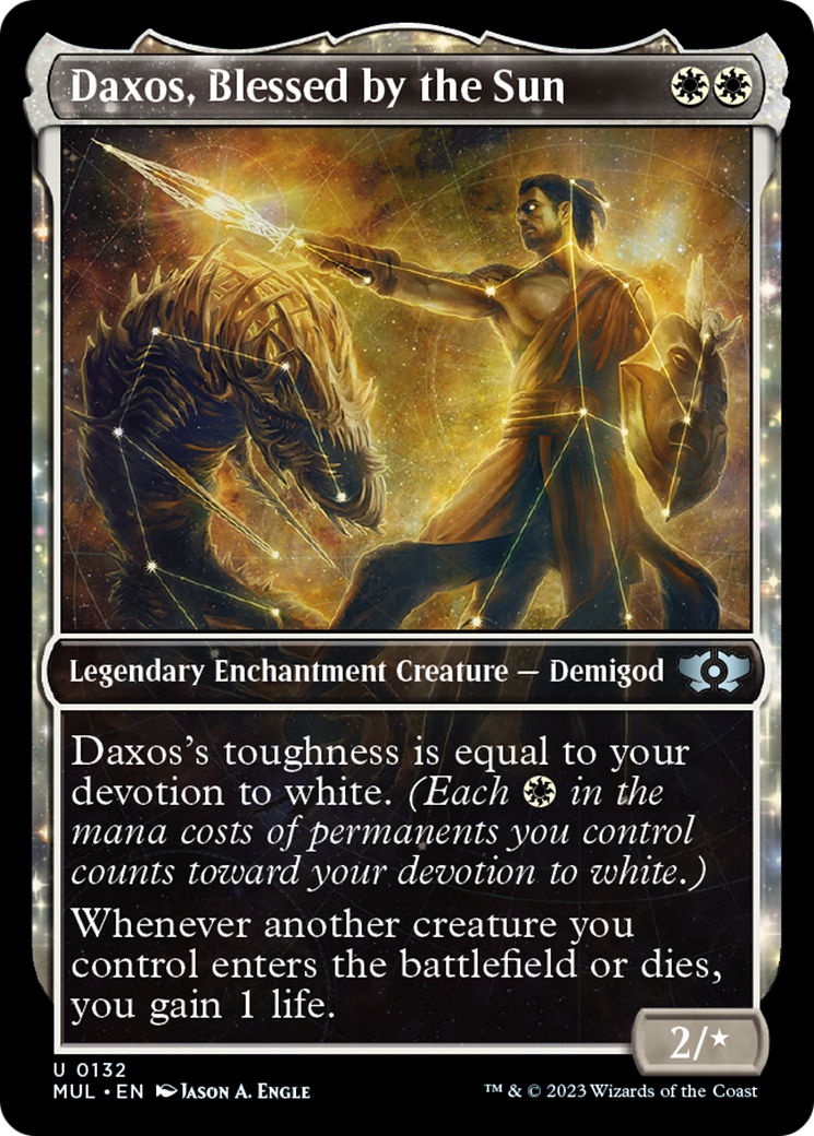 Daxos, Blessed by the Sun (Halo Foil) [Multiverse Legends] - Magic: The Gathering - Card Brawlers | Quebec | Canada |