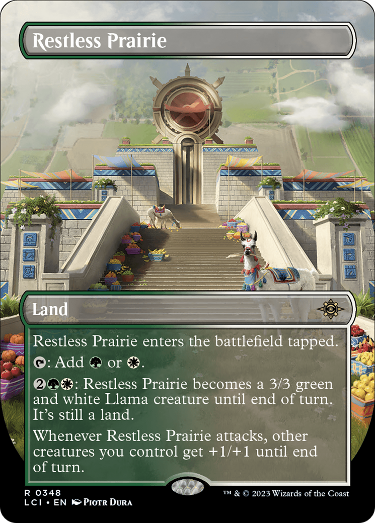 Restless Prairie (Borderless) [The Lost Caverns of Ixalan] - Magic: The Gathering - Card Brawlers | Quebec | Canada |