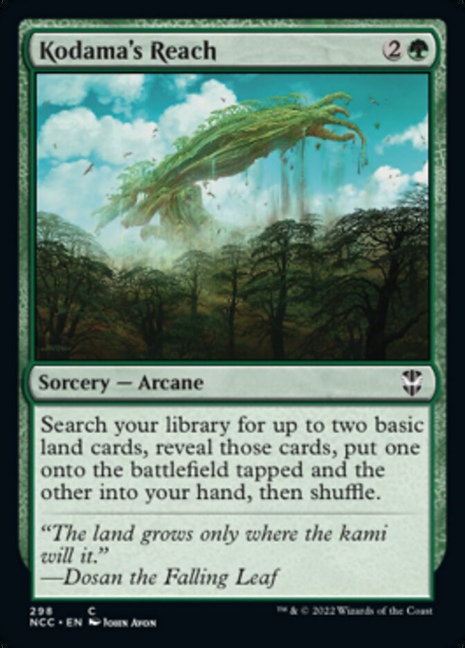 Kodama's Reach [Streets of New Capenna Commander] - Magic: The Gathering - Card Brawlers | Quebec | Canada |
