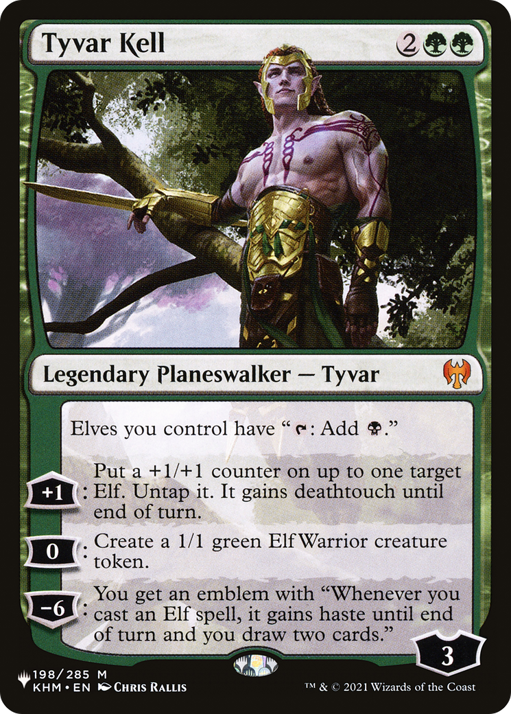 Tyvar Kell [The List] - Magic: The Gathering - Card Brawlers | Quebec | Canada |