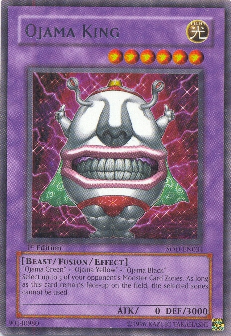 Ojama King [SOD-EN034] Rare - Yu-Gi-Oh! - Card Brawlers | Quebec | Canada |