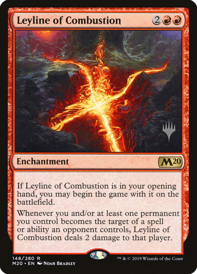 Leyline of Combustion (Promo Pack) [Core Set 2020 Promos] - Magic: The Gathering - Card Brawlers | Quebec | Canada |