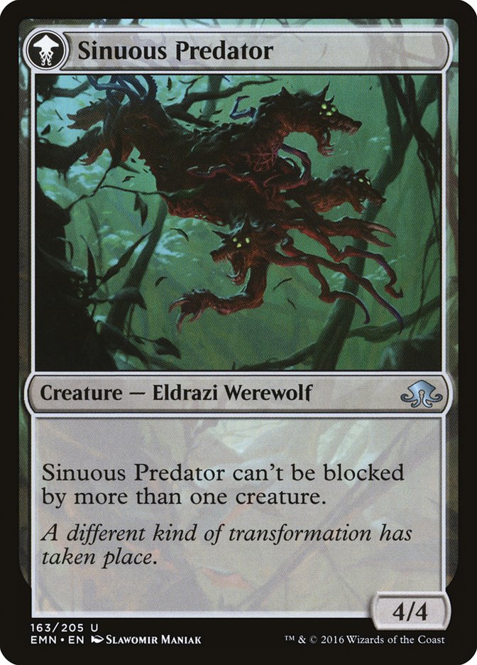 Kessig Prowler // Sinuous Predator [Eldritch Moon] - Magic: The Gathering - Card Brawlers | Quebec | Canada |