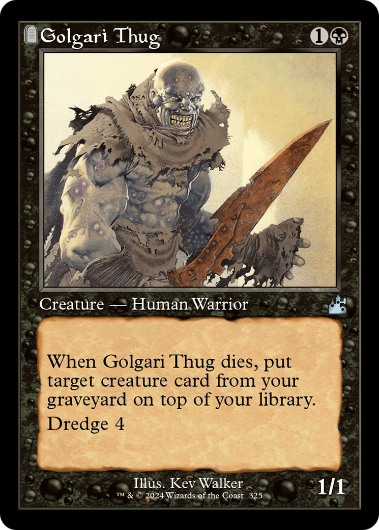 Golgari Thug (Retro Frame) [Ravnica Remastered] - Magic: The Gathering - Card Brawlers | Quebec | Canada |