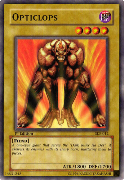 Opticlops [SKE-012] Common - Yu-Gi-Oh! - Card Brawlers | Quebec | Canada |