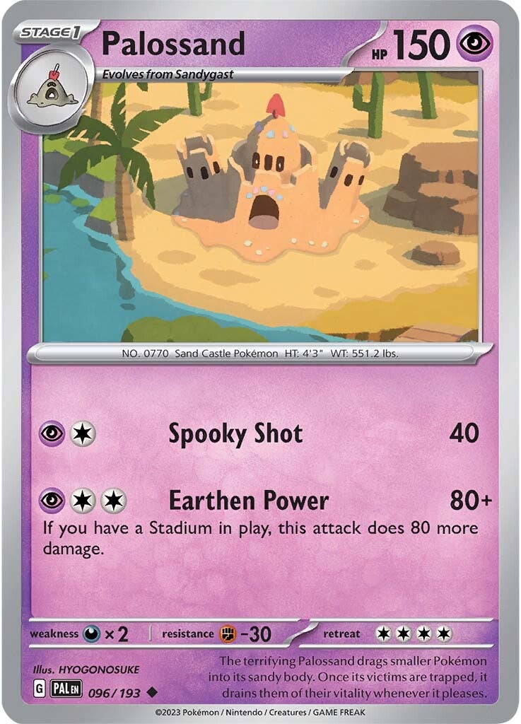 Palossand (096/193) [Scarlet & Violet: Paldea Evolved] - Pokémon - Card Brawlers | Quebec | Canada |