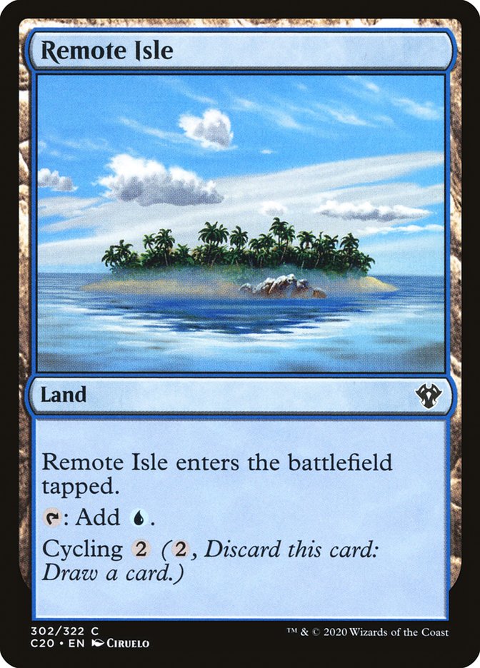 Remote Isle [Commander 2020] - Magic: The Gathering - Card Brawlers | Quebec | Canada |