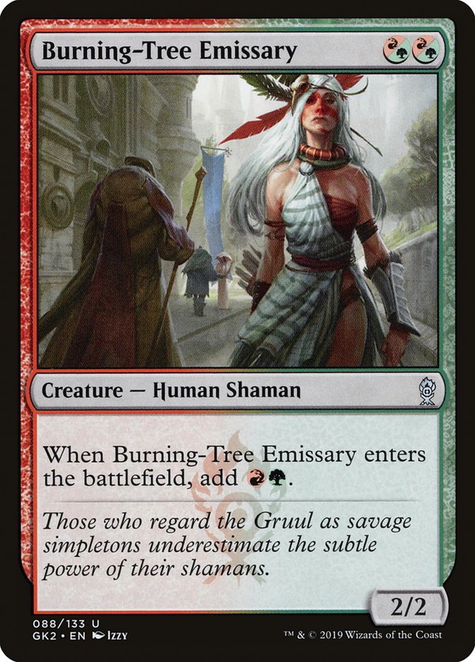 Burning-Tree Emissary [Ravnica Allegiance Guild Kit] - Magic: The Gathering - Card Brawlers | Quebec | Canada |