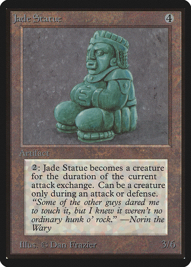 Jade Statue [Beta Edition] - Magic: The Gathering - Card Brawlers | Quebec | Canada |