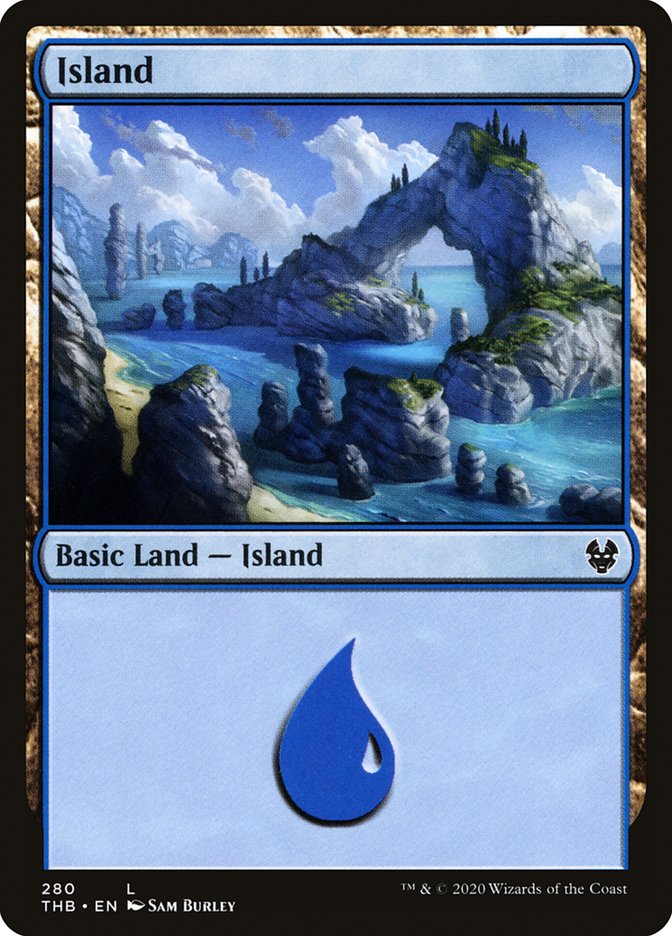 Island (280) [Theros Beyond Death] - Magic: The Gathering - Card Brawlers | Quebec | Canada |