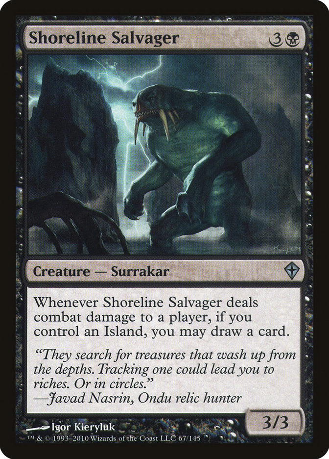 Shoreline Salvager [Worldwake] - Magic: The Gathering - Card Brawlers | Quebec | Canada |