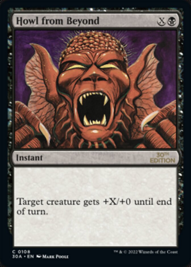 Howl from Beyond [30th Anniversary Edition] - Magic: The Gathering - Card Brawlers | Quebec | Canada |