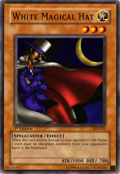 White Magical Hat [SDJ-021] Common - Yu-Gi-Oh! - Card Brawlers | Quebec | Canada |