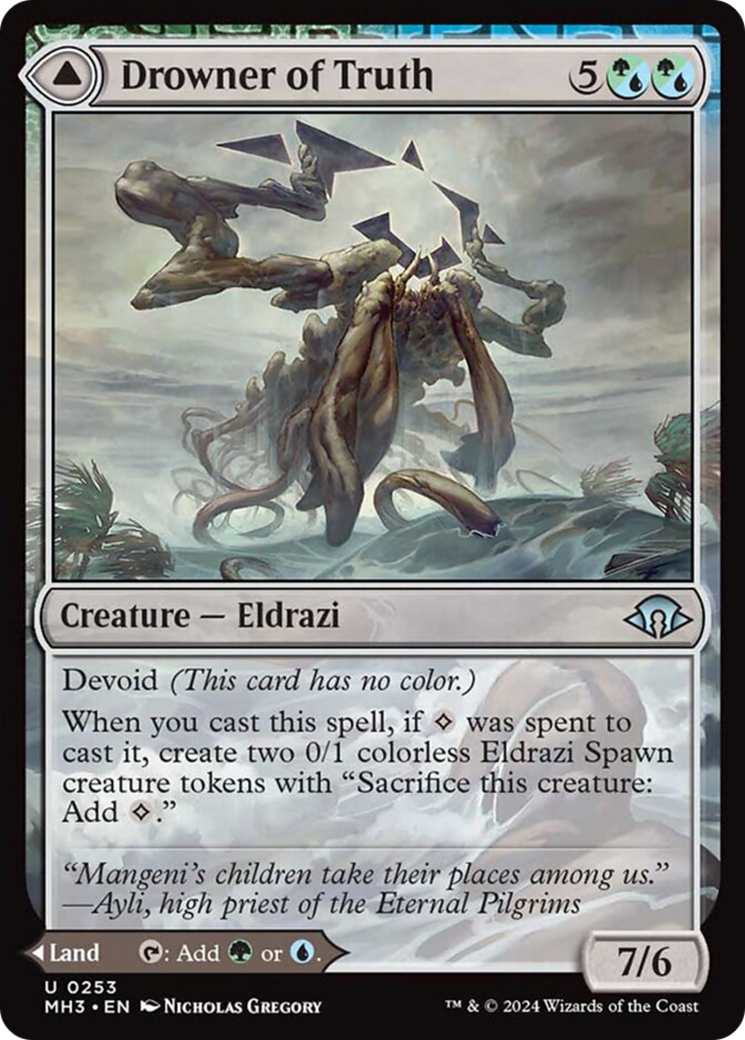 Drowner of Truth // Drowned Jungle [Modern Horizons 3] - Magic: The Gathering - Card Brawlers | Quebec | Canada |