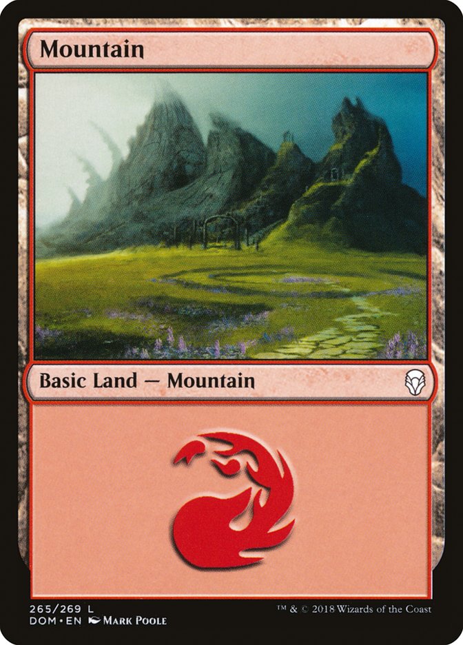 Mountain (265) [Dominaria] - Magic: The Gathering - Card Brawlers | Quebec | Canada |
