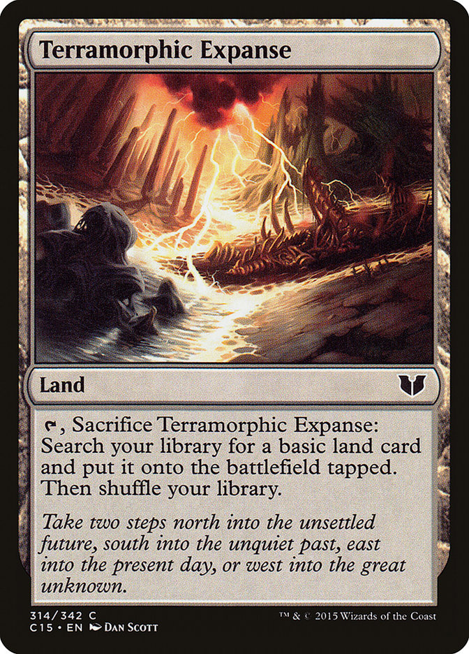 Terramorphic Expanse [Commander 2015] - Magic: The Gathering - Card Brawlers | Quebec | Canada |