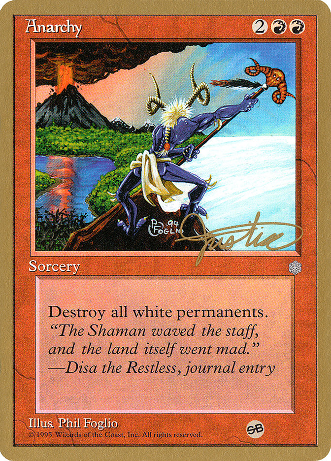 Anarchy (Mark Justice) (SB) [Pro Tour Collector Set] - Magic: The Gathering - Card Brawlers | Quebec | Canada |