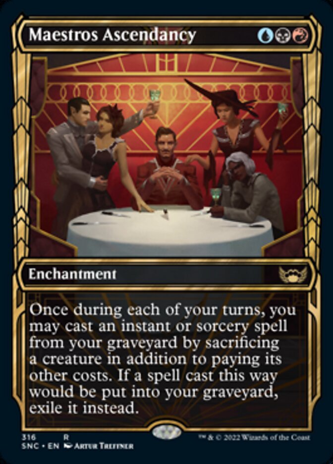 Maestros Ascendancy (Showcase Golden Age) [Streets of New Capenna] - Magic: The Gathering - Card Brawlers | Quebec | Canada |