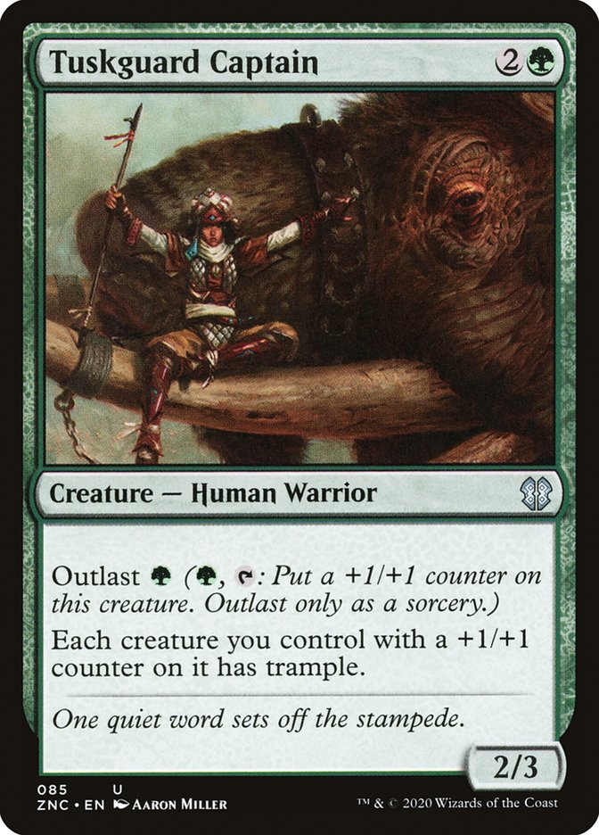 Tuskguard Captain [Zendikar Rising Commander] - Magic: The Gathering - Card Brawlers | Quebec | Canada |