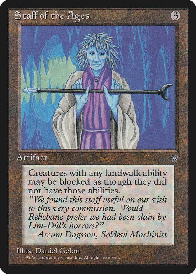 Staff of the Ages [Ice Age] - Magic: The Gathering - Card Brawlers | Quebec | Canada |