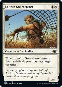 Leonin Snarecaster [Jumpstart 2022] - Magic: The Gathering - Card Brawlers | Quebec | Canada |