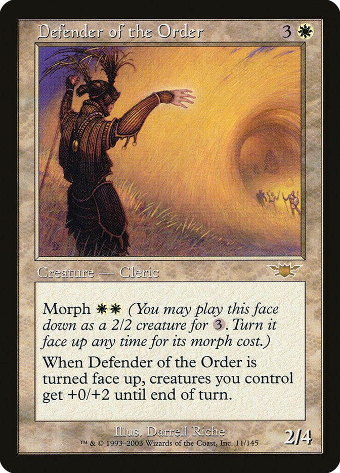 Defender of the Order [Legions] - Magic: The Gathering - Card Brawlers | Quebec | Canada |